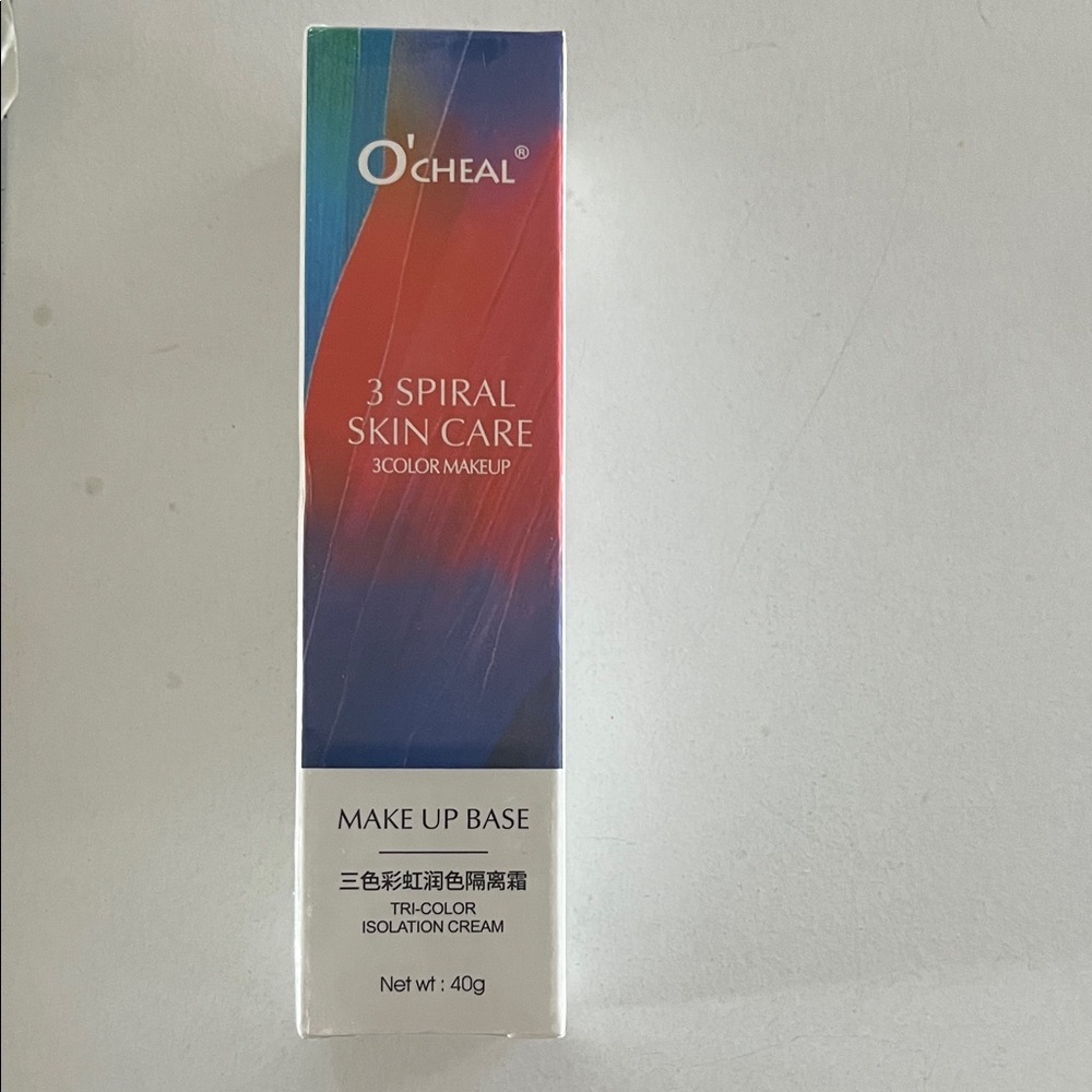 3 Spiral Skin Care Makeup Base - Red, Blue, Purple